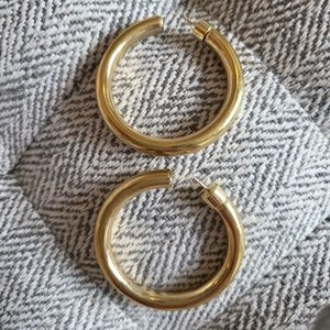 Jennifer Fisher Gold Hoop Earrings